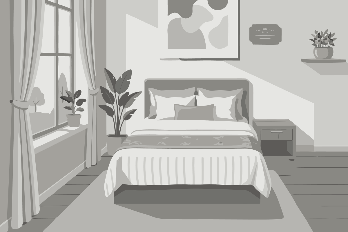 Bed in 8-Bed Mixed Dormitory Room
